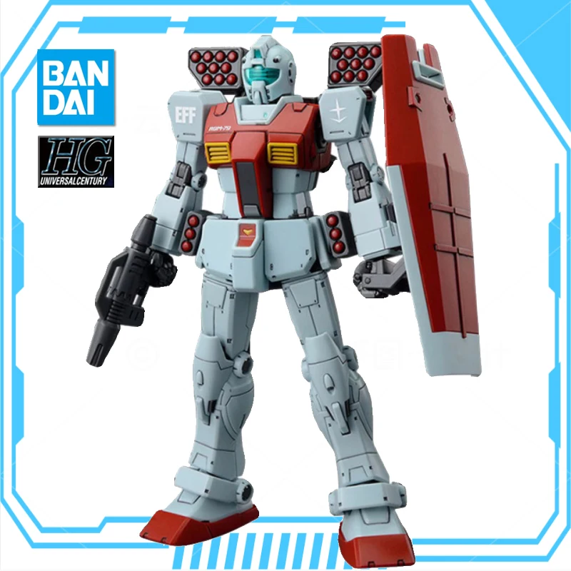

BANDAI Anime HG 1/144 RGM-79 GM SHOULDER CANNON New Mobile Report Gundam Assembly Plastic Model Kit Action Toys Figures Gift