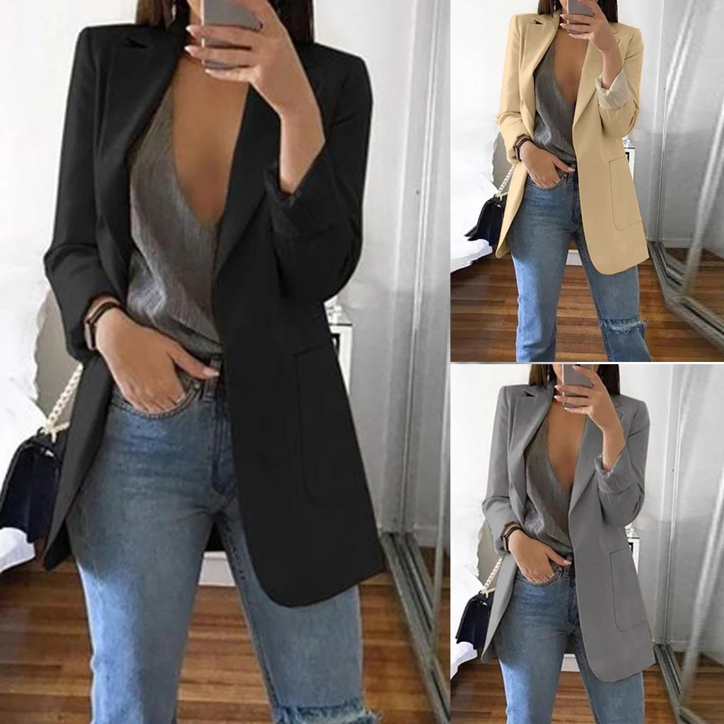 Elegant Square Collar Casual Waist Suit Jacket