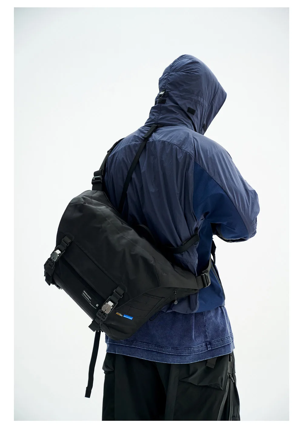 Reindee Lusion 24ss Waterproof cd material shoulder bag set molle pad modul expansion accessories techwear