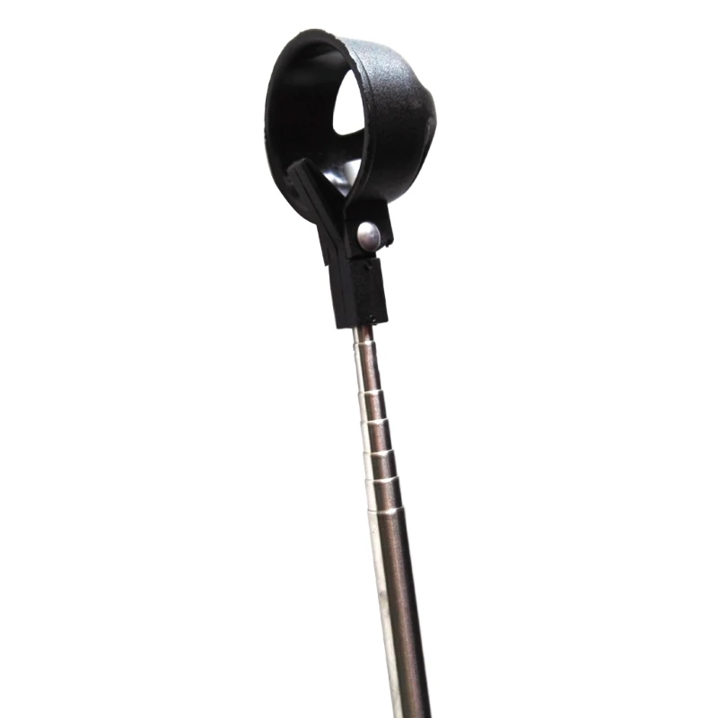 Telescoping Golf Ball Retriever Portable Pick Up Tool Gift With Automatic Lock Scoops For And Water Stainless Extended Stick Dur 3