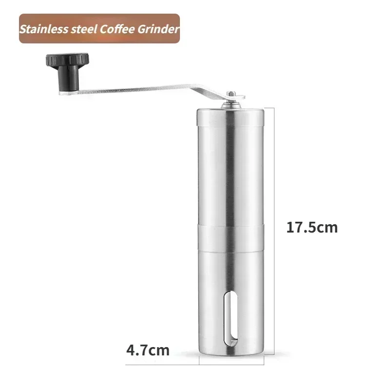 2025 Portable Stainless Steel Handmade Coffee Bean Grinder Multiple Legumes Grinder Easy To Clean Manual Coffee Grinder - Image 6