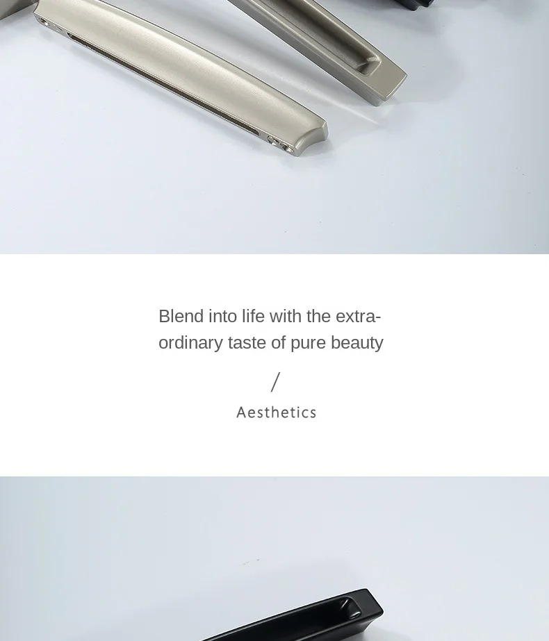 Description Picture 3 of itemLuxury Wardrobe Door Handle Modern and Simple Cabinet Door Handle Stainless Steel Cabinet Door Handle Drawer Hardware