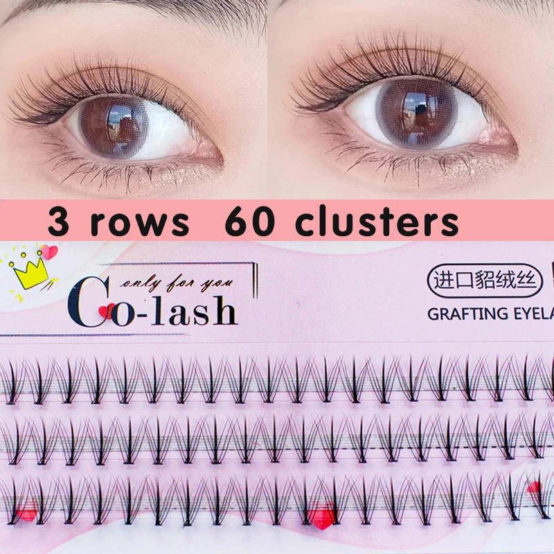 1 Box Tapered Individual False Eyelashes Extension Fake Eye Lashes