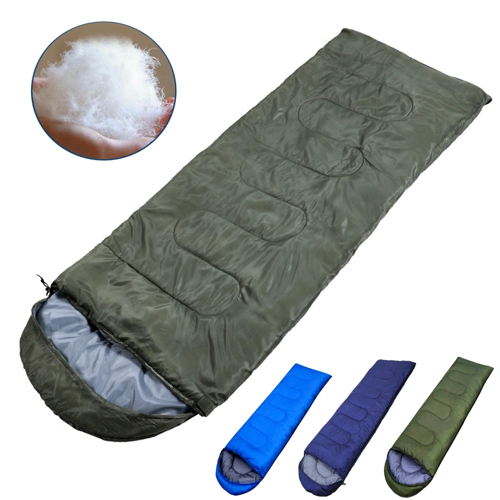 

Sleeping Bag Ultralight Waterproof Mummy Backpacking Sleeping Winter Cotton Sleeping Bag Outdoor Camping Hiking Warm Blanket