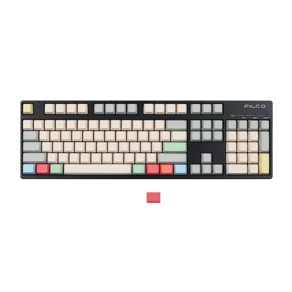Conjunto de Tampas Chaves de Lona Pbt Lado Superior Backlit Keycaps Perfil Oem Keycap para Teclado Personalizado 68 84 87 104 Cereja Mx1.0 6.0 8.0 1 - Imagem 5
