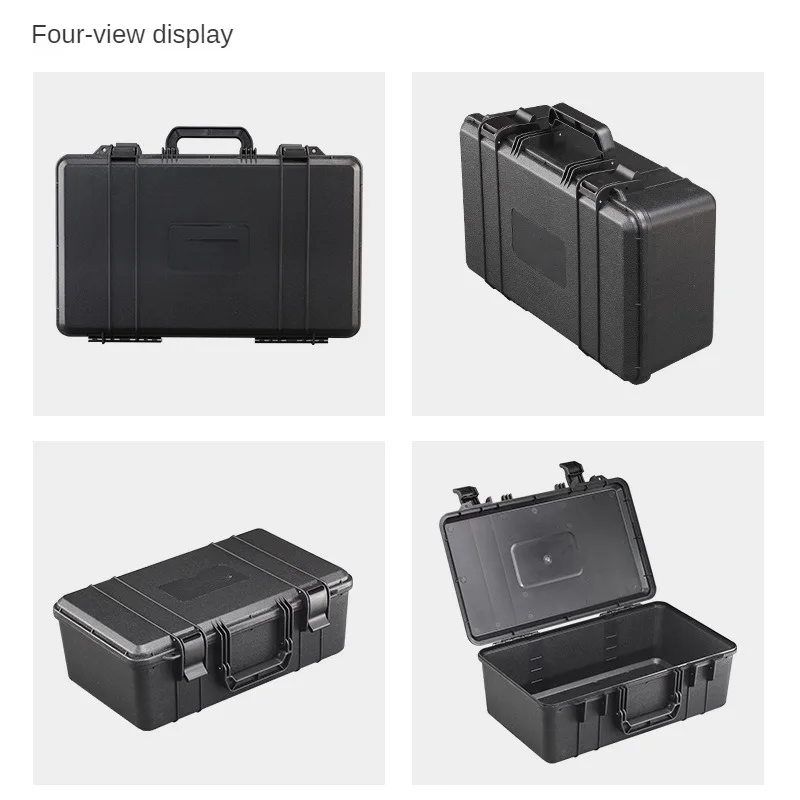 35x27cm portable toolbox PP thickened plastic hard case equipment hardware toolbox large-capacity instrument storage suitcase
