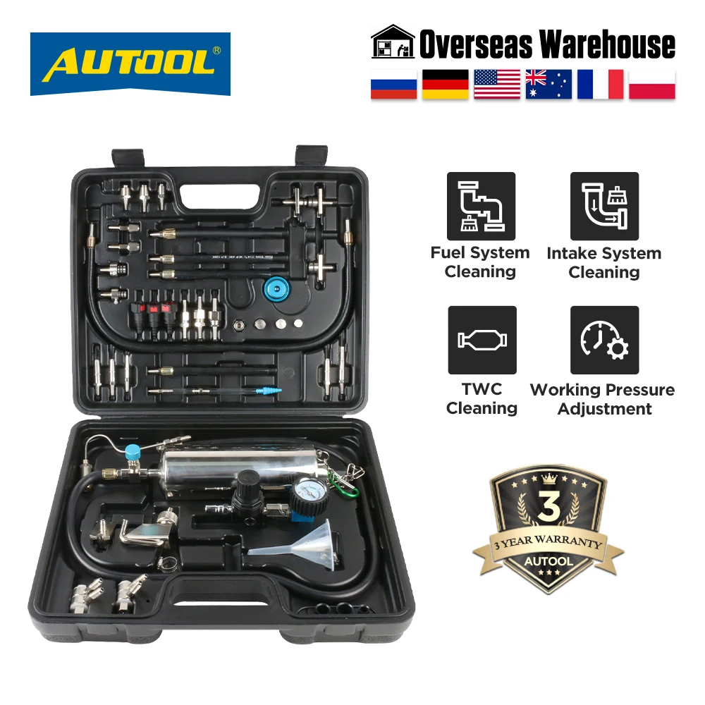Autool C100 Car Fuel Cleaning Machine Cleaner Washing Tool Non ...