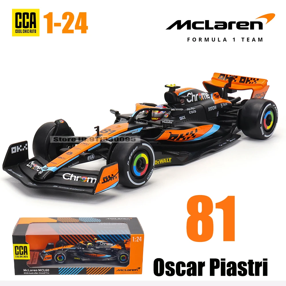 1/24 ビッグスケール F1 コレクション マクラーレン MCL60 ノリス 1:24 スケール 2023 F1 マクラーレン MCL60 # 4 ランド