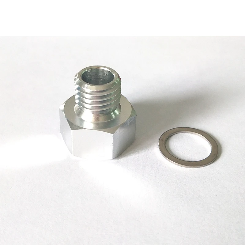 Oil Pressure Sensor M12*1.5 Adapter to 1/8 NPT Port Fitting for LS Engine Swap LS1 LSX LS3 pressure transducer sender fuel pressure fitting adapter