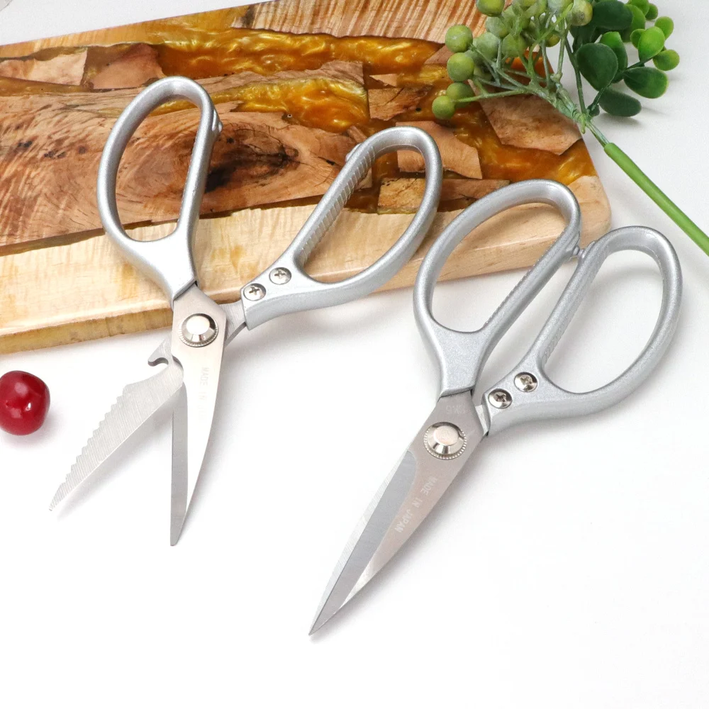 Stainless Steel And Plastic Kitchen Scissors, Multipurpose Shears