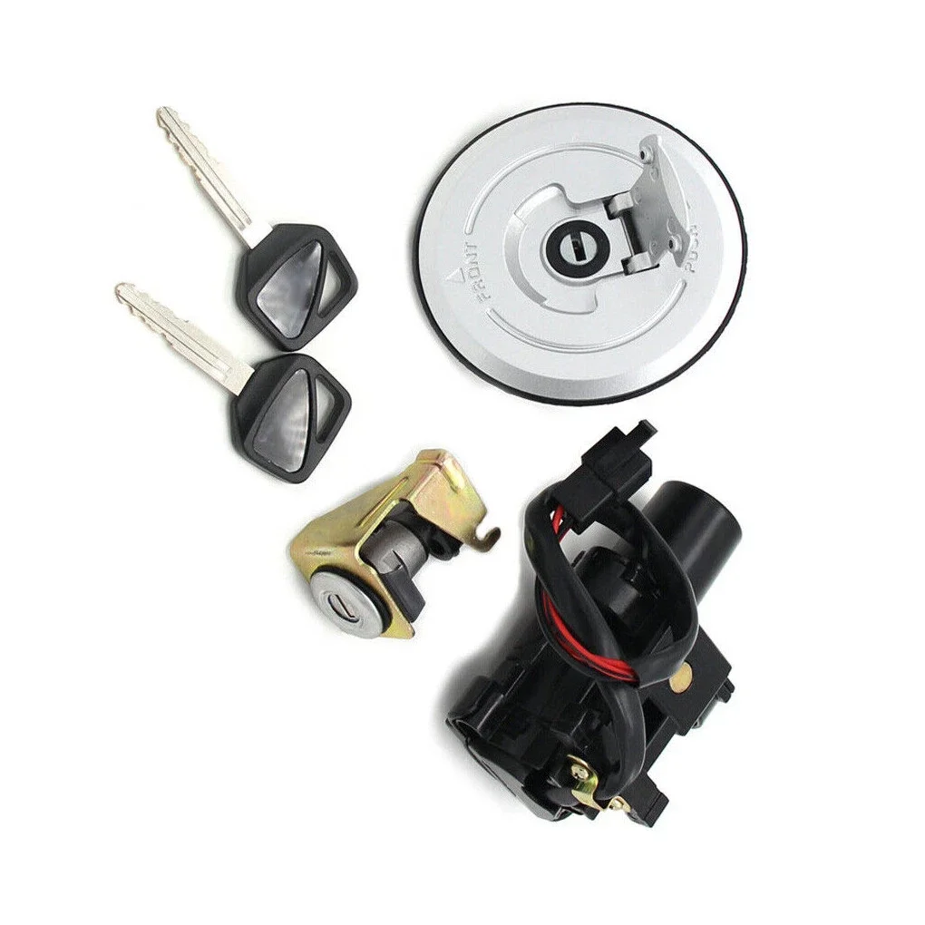 Ignition Switch Gas Cap Cover W/Key Lock Set For CBR250 CBR250R CBR250RA CBR300RA CBR300R Hornet CB250 CB600F CB1300 VTR250 MC33