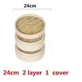 24cm 2 layer 1 Lid