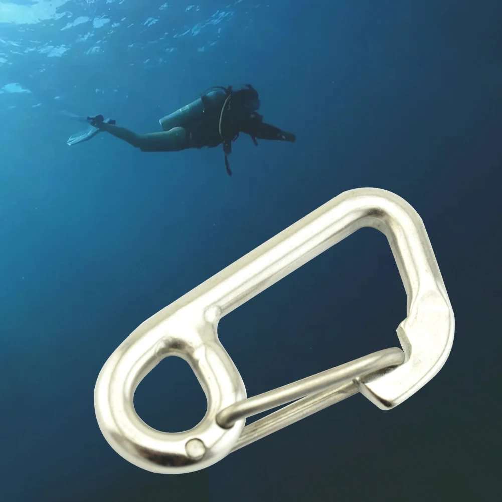 Карабин Dving Hook, прочное оборудование, каяк, лодка, уличные инструменты, безопасность, подводное плавание, простой крючок из нержавеющей стали 316 (art.: 3920bece92d97) - 3920bece92d97