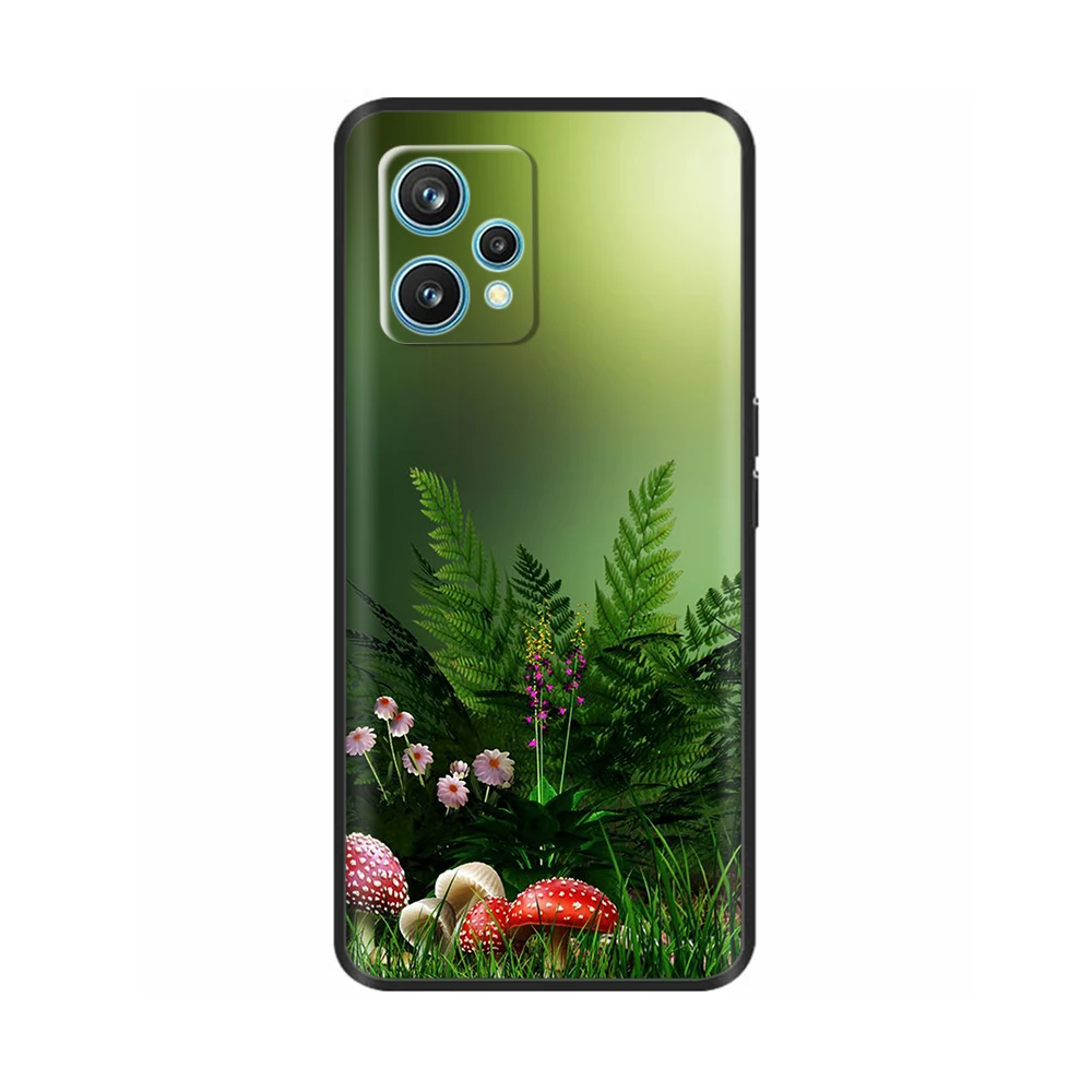 Lovely Plants Cartoon Soft Silicone Phone Case Cover
