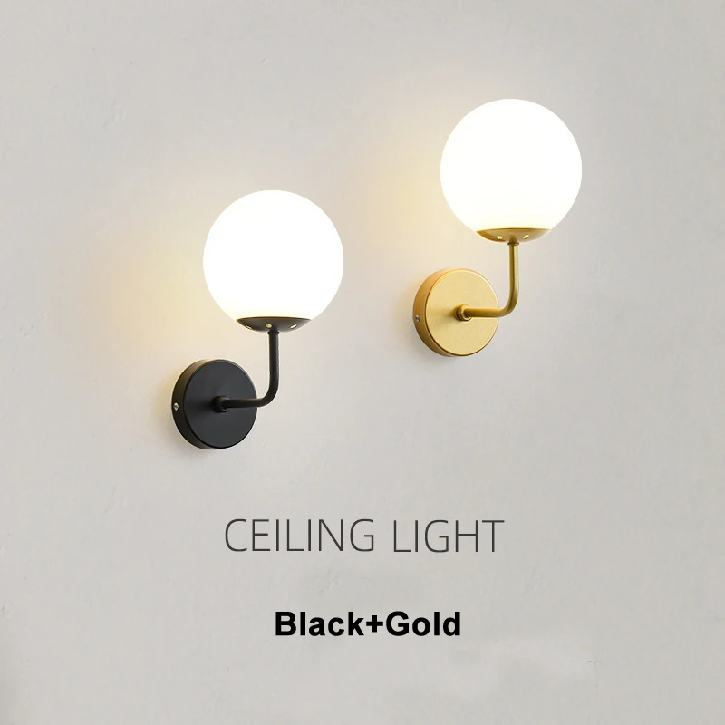 

Nordic Wall Lamp Light Luxury Bedroom Room Bedside Modern Living Room Background Wall Creative Aisle Sun Table Lamp