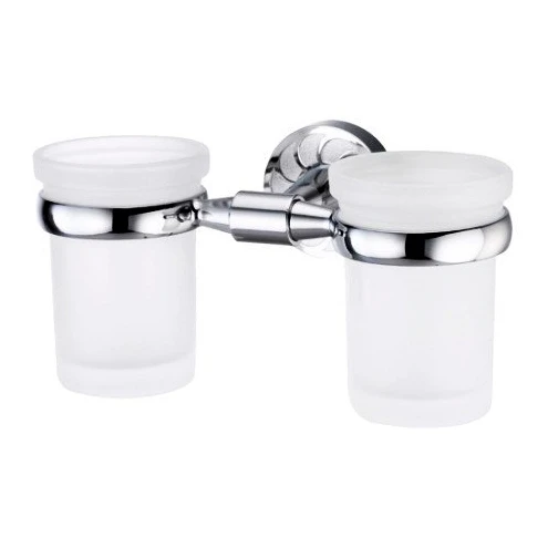 Двойное держатель стеклян Wasserkraft Isen K-4028D полки полки