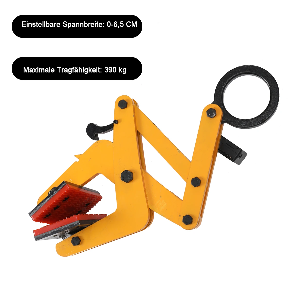 Marmor-Hebeklemme, Steinplattenheber, 390 kg, robuster Marmorstein, vertikale Hebeklemme, Schiefer-Clip-Hebewerkzeuge – Detail 10