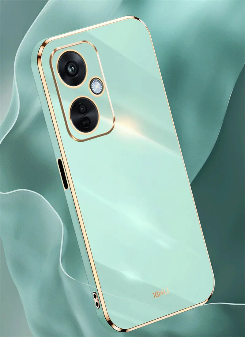 Premium Silicone TPU Plated Back Cover for OnePlus Nord CE 3 Lite 5G