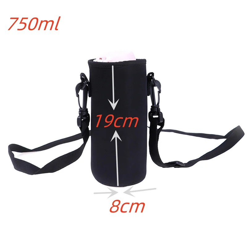 Insulated Neoprene Water Bottle Carrier Sleeve