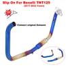 For Benelli TNT125 TNT135 Tnt 125 Tnt 135 2017 - 2022 Years Motorcycle Exhaust Modified Front Link Pipe Connect Original Muffler