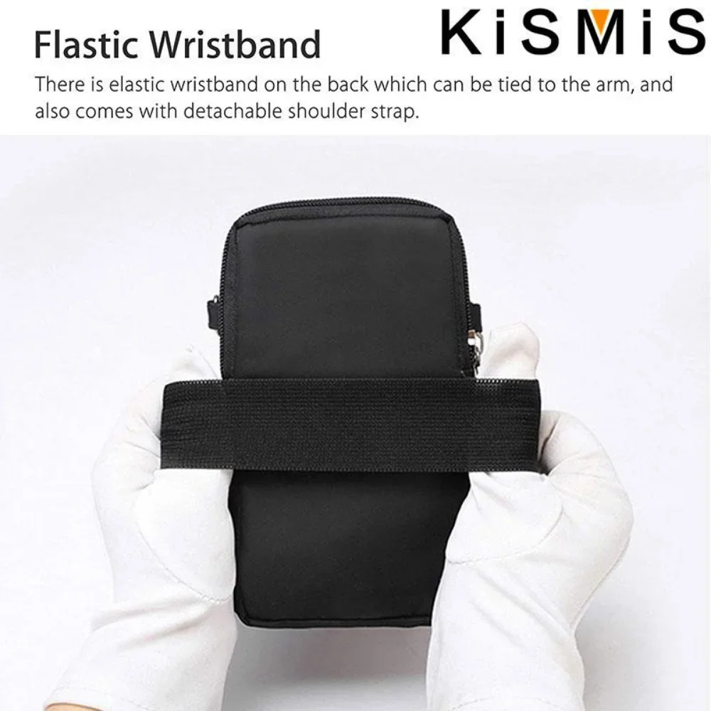 Sports Wallet Phone Bag For Mobile Shoulder Bag Pouch Case Belt Handbag Purse Coin Wallet Retro Key Holder Bags Arm