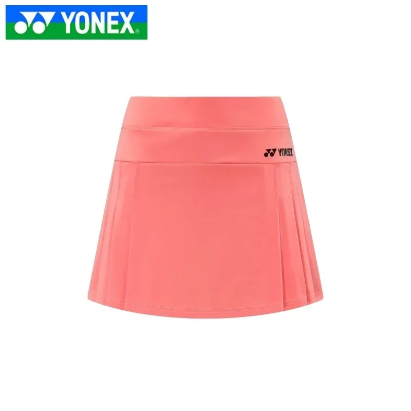 YONEX Women's Badminton Pants Skirt Breathable Fast Drying White Running Skirt Tennis Casual Sports Shorts Yoga Pants