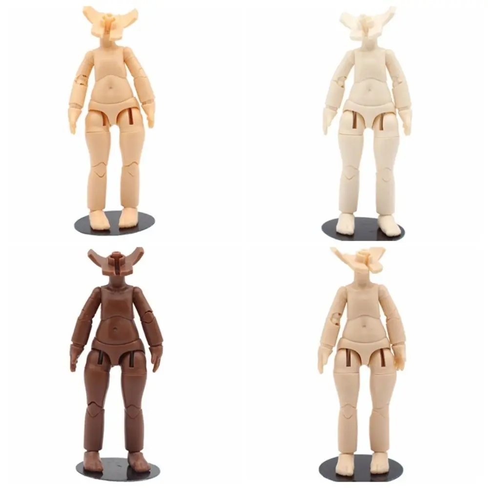 Doll Accessories Multi Joints Ob11 Doll Body Movable Dress Up DOD Body 10.5cm Replacement Doll Model DIY