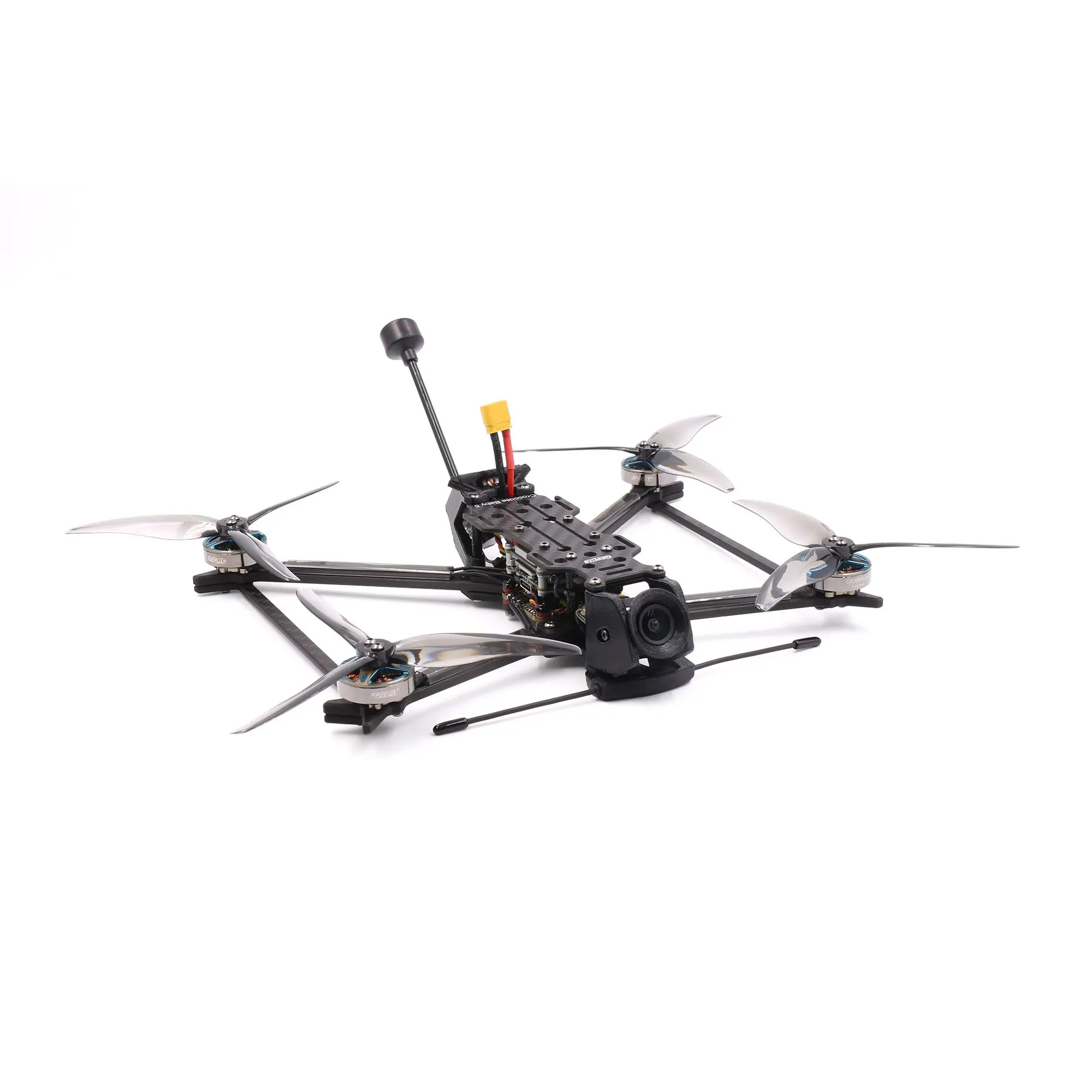 

GEPRC Crocodile5 Baby LR аналоговый телефон 600 мВт Caddx Ratel V2 BN228 GPS GR2004 2550KV GEP-F722-35A 5-дюймовый FPV мини Дрон дальнего действия
