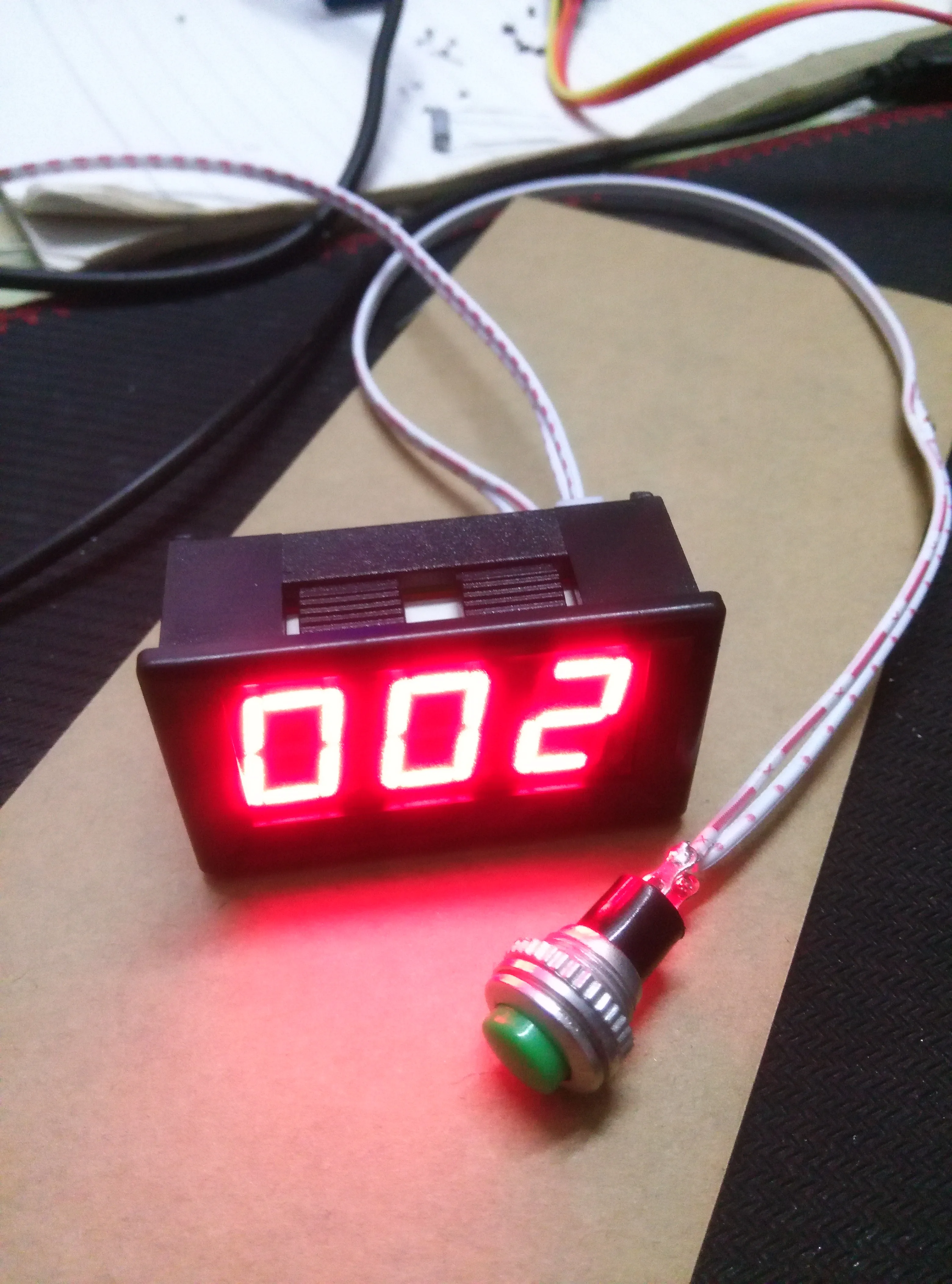 

Electronic Counter /3 Bits 0.56 Digital Tube Display Head/Pulse Count/packing Line Count