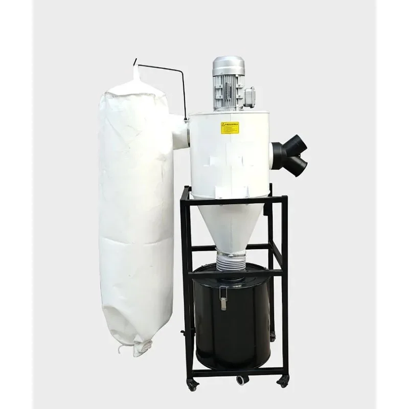 New Electric 750W-2.2KW Industrial Mobile Bag Filter Dust Collector Engraving Ma