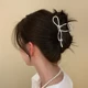 Saashi Fashion Elegant Gold Color S-shaped Metal Hairpins Hair Claw Women Korean.