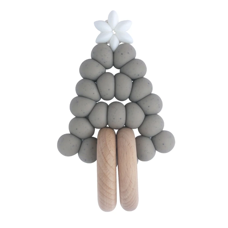

Baby Teether Toy Nursing Teething Bead Early Educational Sensory Toy Newborn Molar Chewing Toy Silicone Soothing Teether