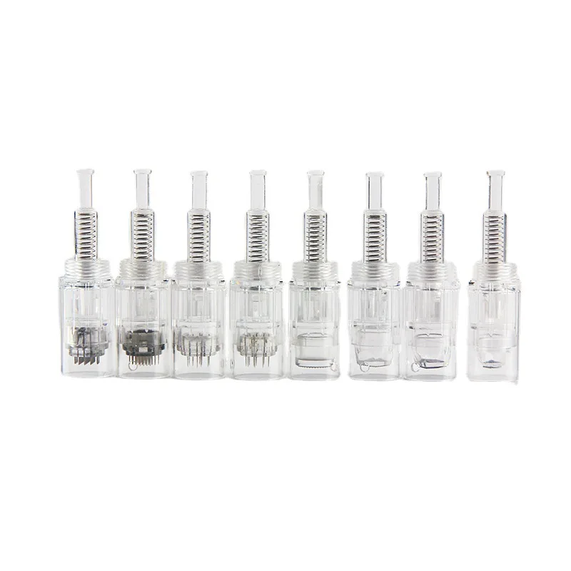100pcs/Lot Derma Pen Needle 12/36/42pins nano Screw Microneedle Tatoo MTS Cartridges For Skin Care