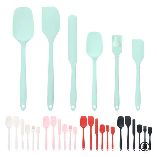 Silicone Spatula & Brush Set 4
