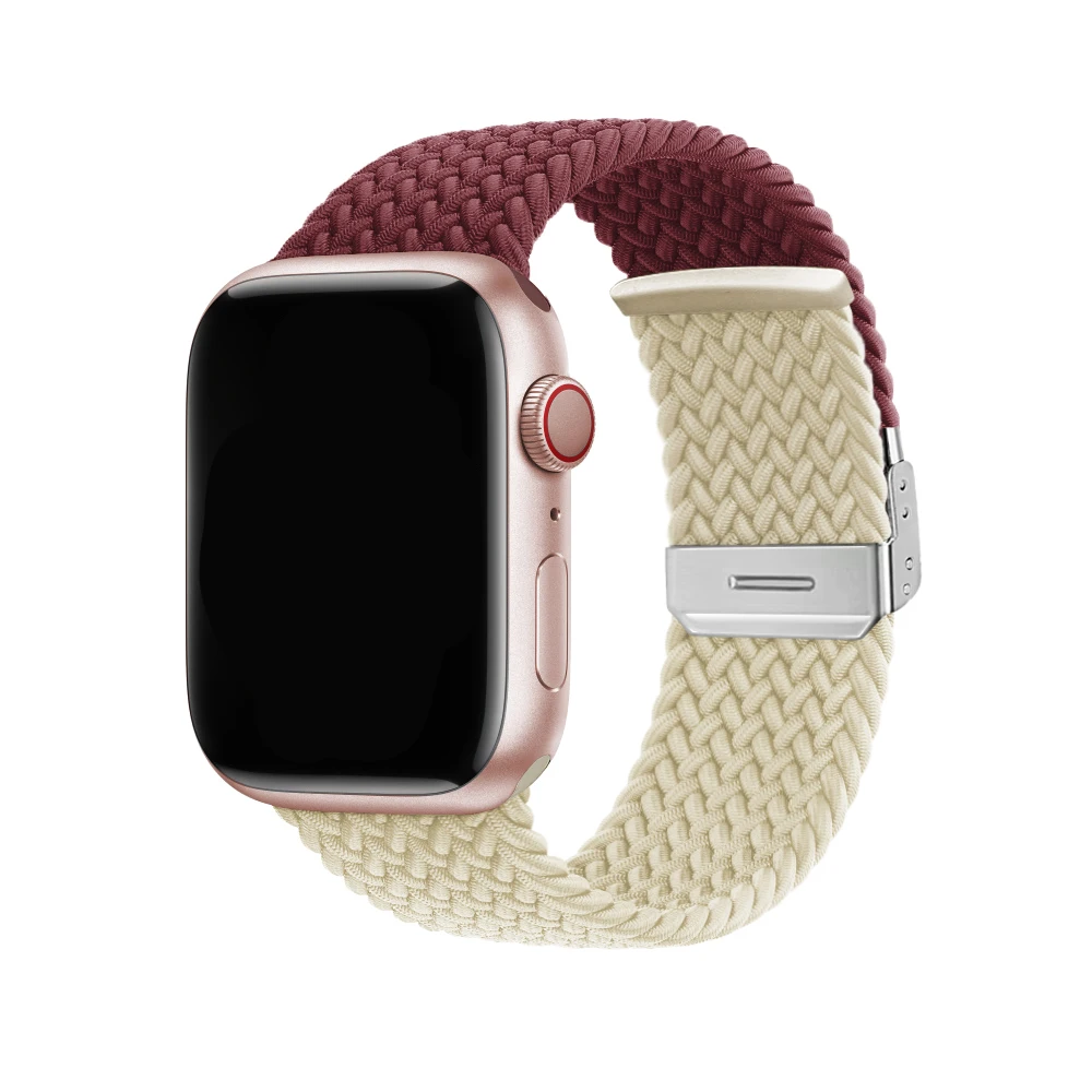 Braided Stretchy Nylon Bracelet Watch Strap