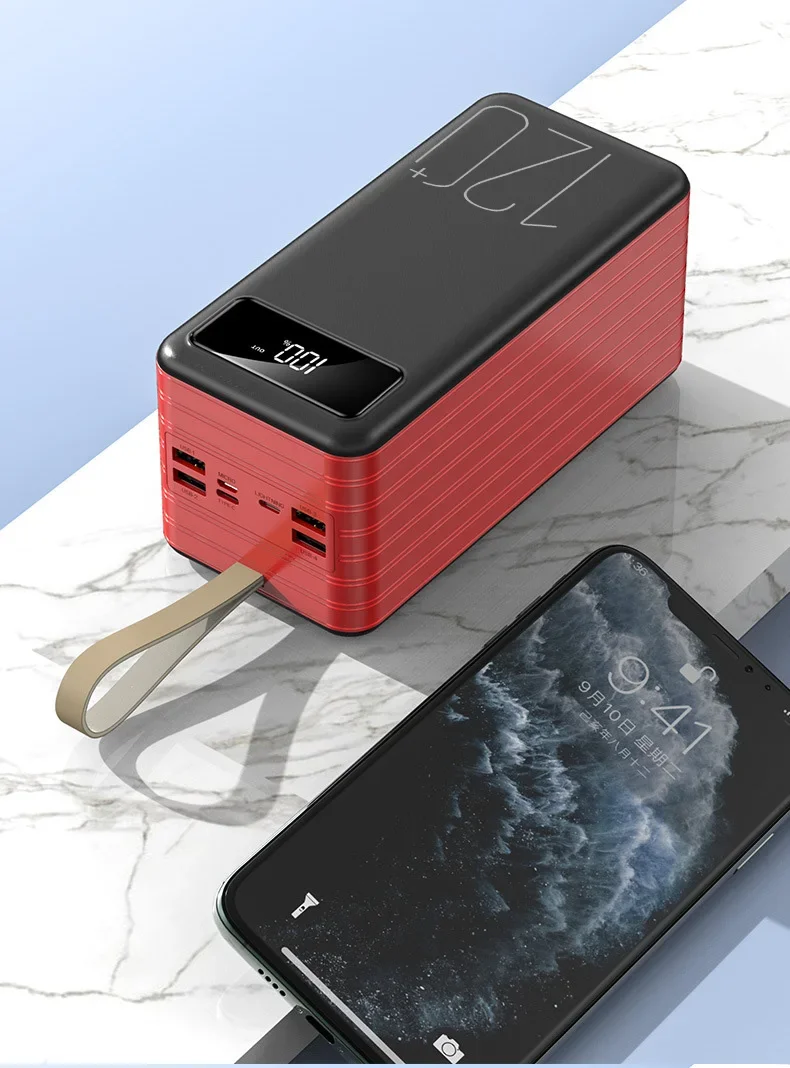 New 120000mAh Ultra Large Capacity 120W Fast Charger Portable Outdoor Power Bank for IPhone Xiaomi Huawei External Battery Pack 16 Sdf348708fd6c4f0da8185ff31c95447aq