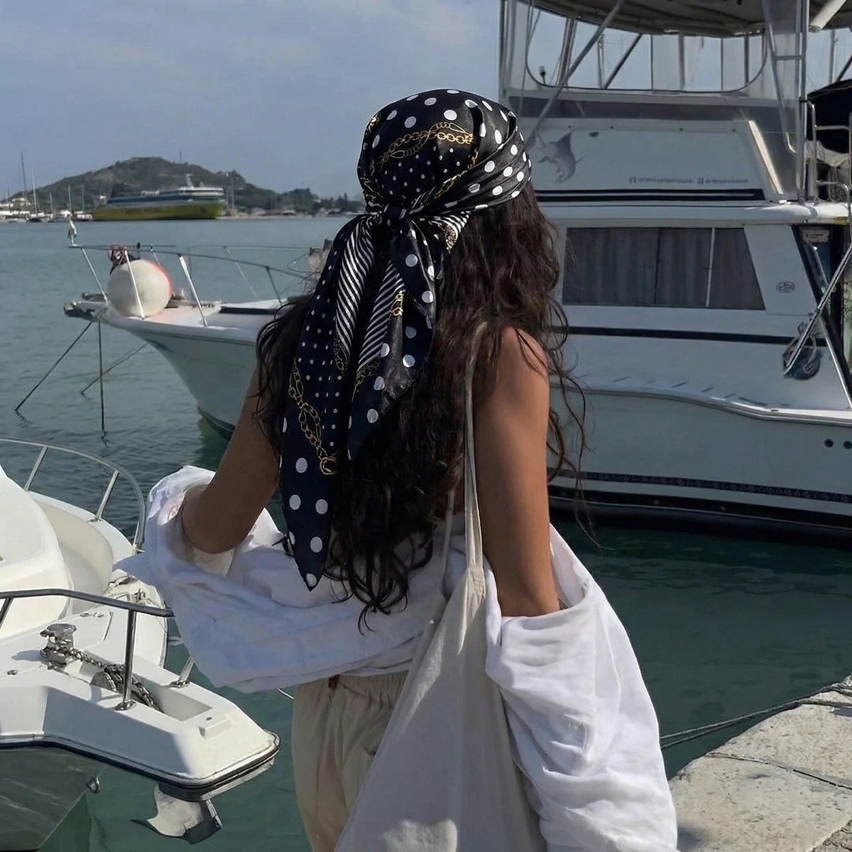 90*90cm Damen Frühling Sommer Quadratischer Schal Satin Seidenschal Kopftuch Weibliches Foulard Strand-Bandana Damen Halstuch Haarband – Detail 28