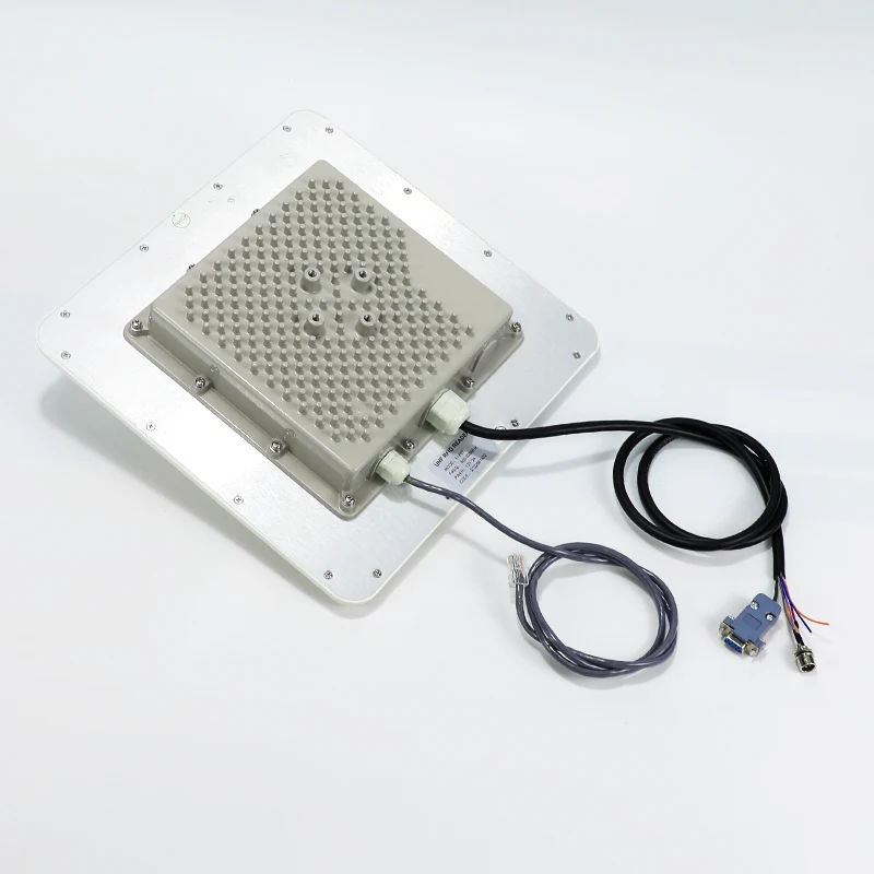 RFID 카드 리더기 내장 9dbi 원형 안테나, 무료 SDK 창고 관리 제공, E710 18m RS232 RS485 TCP/IP 릴레이