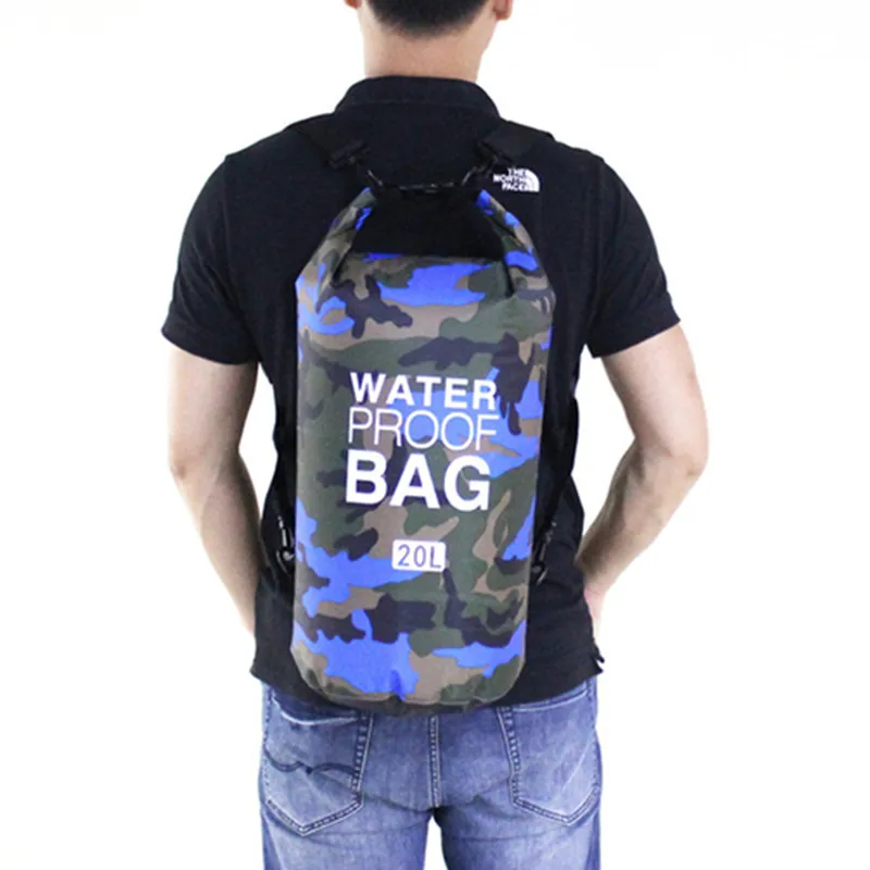 Women&rsquo;s Waterproof Sports Bag Swimming Accessories Camping Equipment 20l 30 Liters Dry River Trekking Shoulder Backpack Men&rsquo;s waterproof dry bag