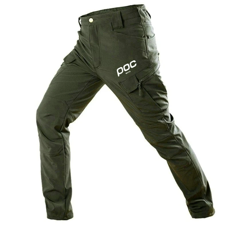 Cycling MTB Pants Riding Mountain Moto POC Bike Long Pant Motocross Cycle Pants Bicycle Waterproof Sport Hiking Camping Trouser