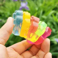Kawaii Stress Relief Fidget Toy Ice Block Cat Paw Squeeze Toy Mini Fish Ice Cube Toys Party Favors 2