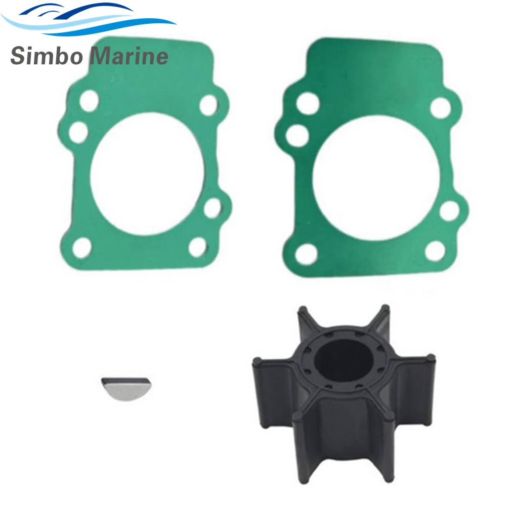 

682-W0078-00 Water Pump Impeller Kit For Yamaha Outboard 2-Stroke 9.9 15 hp 4-Stroke 9.9hp 682-W0078-A3 682-W0078-A1 18-3148