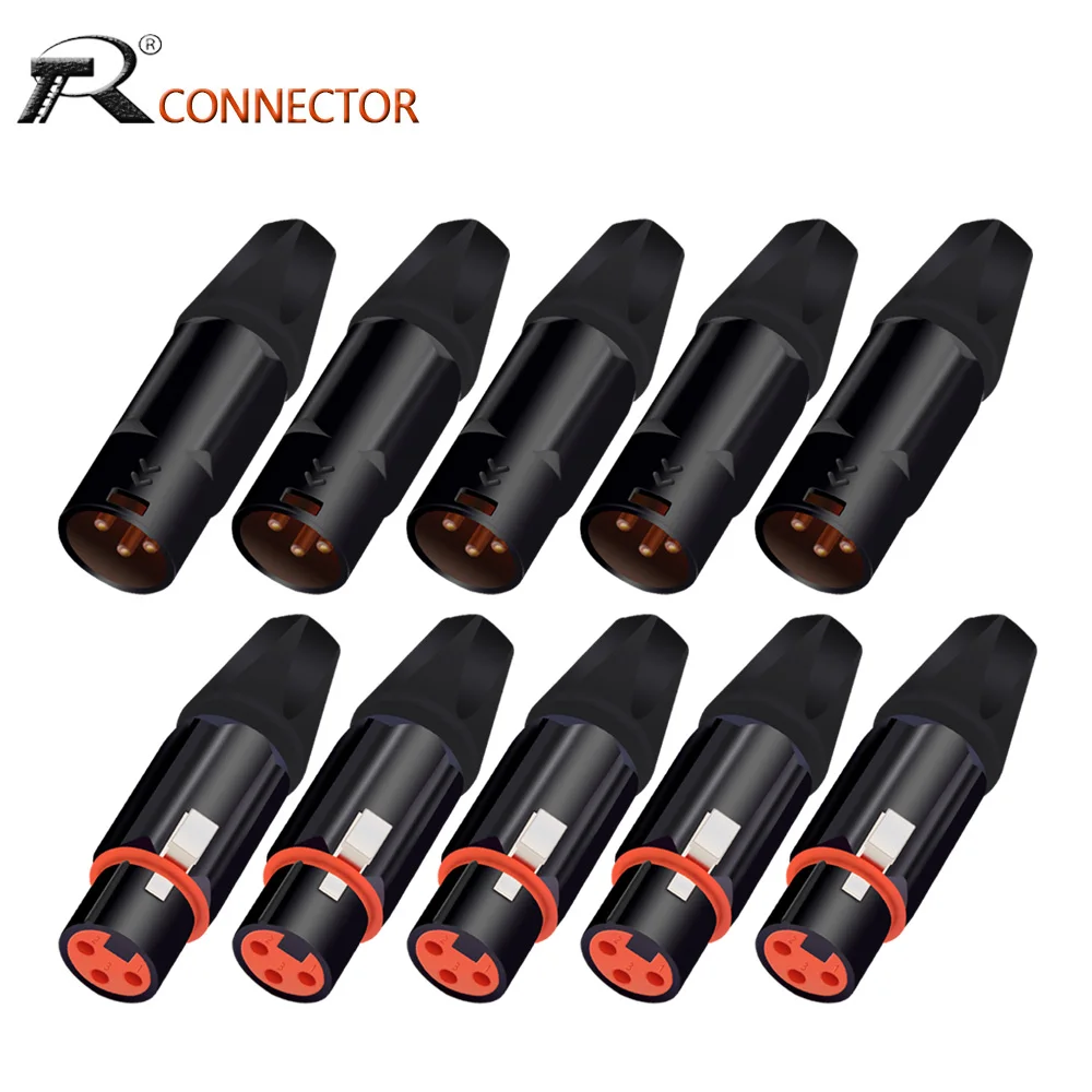 

XLR микрофон, Φ XLR разъемы, мужские и женские с цветными контактами, золотистые/Серебристые для бриллиантов/кабели для колонки