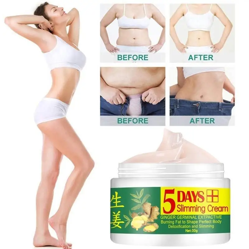 Ginger Body Slimming Cream Fat Burning Cream Losing Weight Massage Anti Cellulite Cream