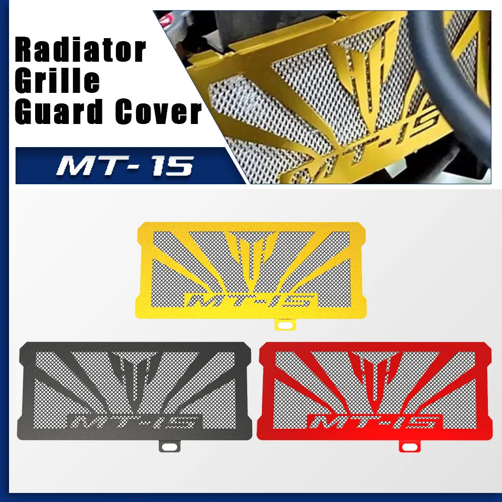 

Radiator Grille Guard Cover Protector For Yamaha Mt 15 Mt15 Mt-15 V1 & V2 M-SLAZ 150 2018 2019 2020 2021 2022 2023 2024