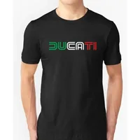T-shirt en coton décontracté Ducati Moto GP Racing, T-shirt graphique d'été à manches courtes 2026 pour hommes, vêtements et hauts 2