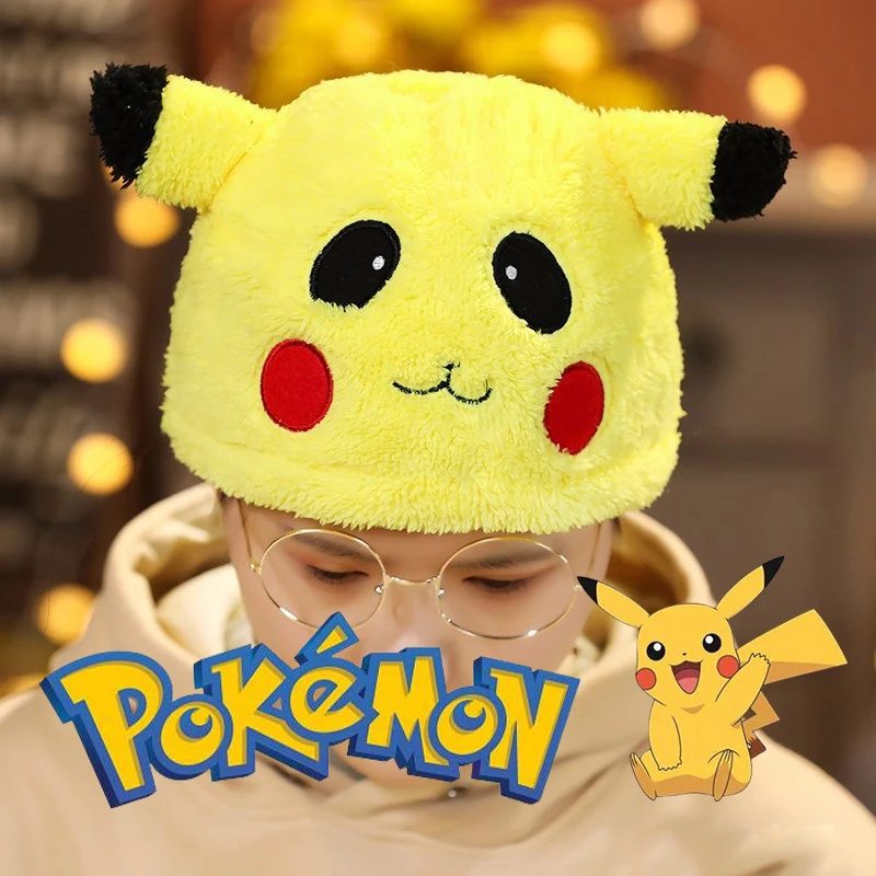 Pokemon Pikachu Anime cappello di peluche orecchie da coniglio peluche  Airbag in movimento salto cappello orecchie lampeggianti bambola di peluche  mobile figura regalo giocattoli - AliExpress