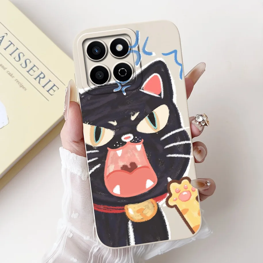 Cute Panda Cartoon Soft Silicone Matte Phone Case - Durable Protective Cover