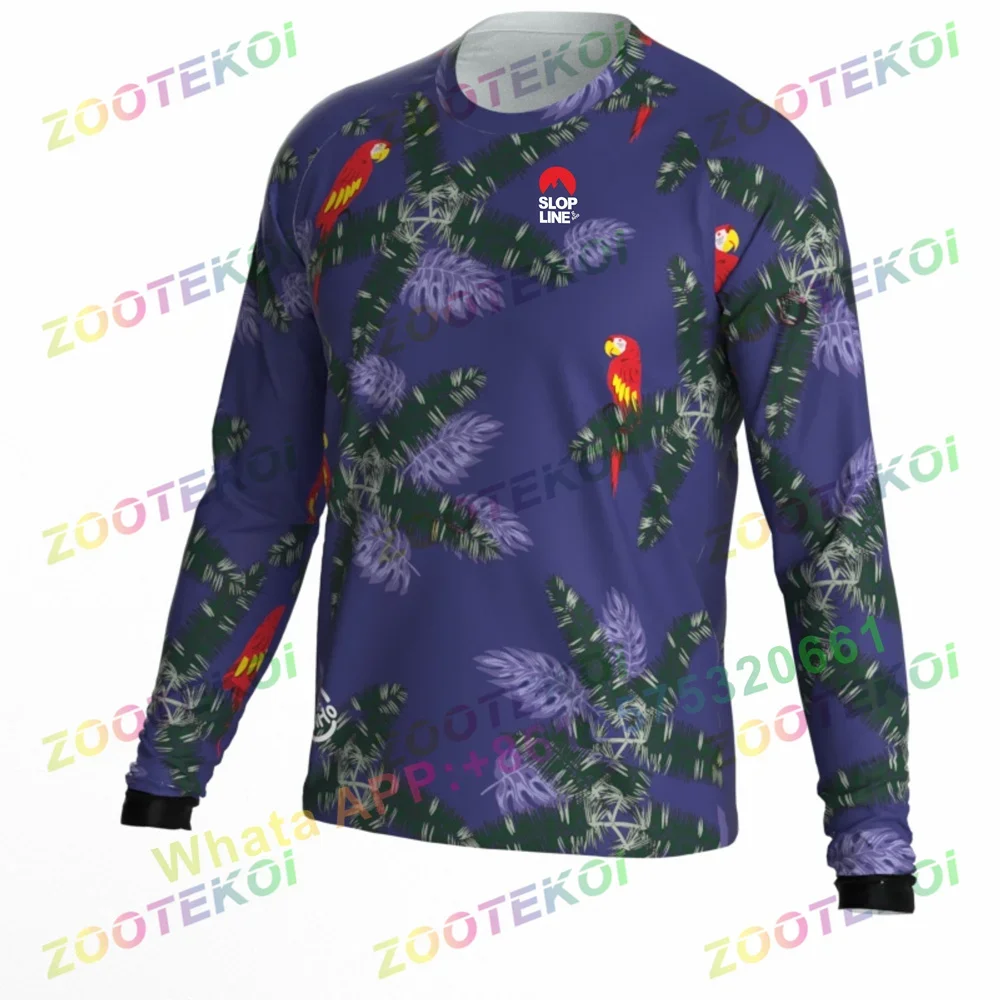 thumbnail image 1 of Camiseta de motocross Slopline B.simo para hombre, de secado rápido, para descenso, para bicicleta de montaña, de manga larga, para enduro, DH, MX, transpirable, 1 of 5