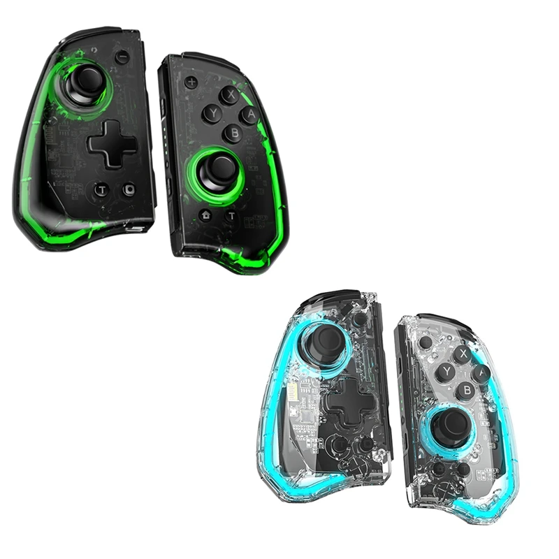 

Elite Plus Joypad ALPS Analog Stick No Deadzone No Drifting With Light For Swtich/Lite/OLED Durable Easy To Use